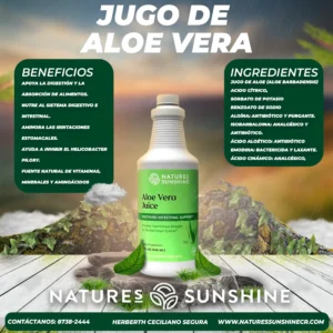 jugo de aloe vera