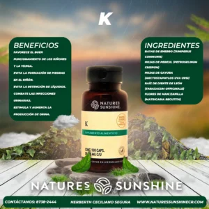 k natures sunshine