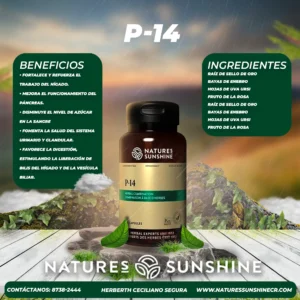 p 14 natures sunshine