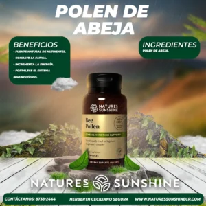 polen de abeja natures sunshine