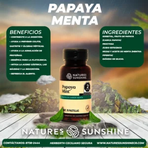 papaya menta