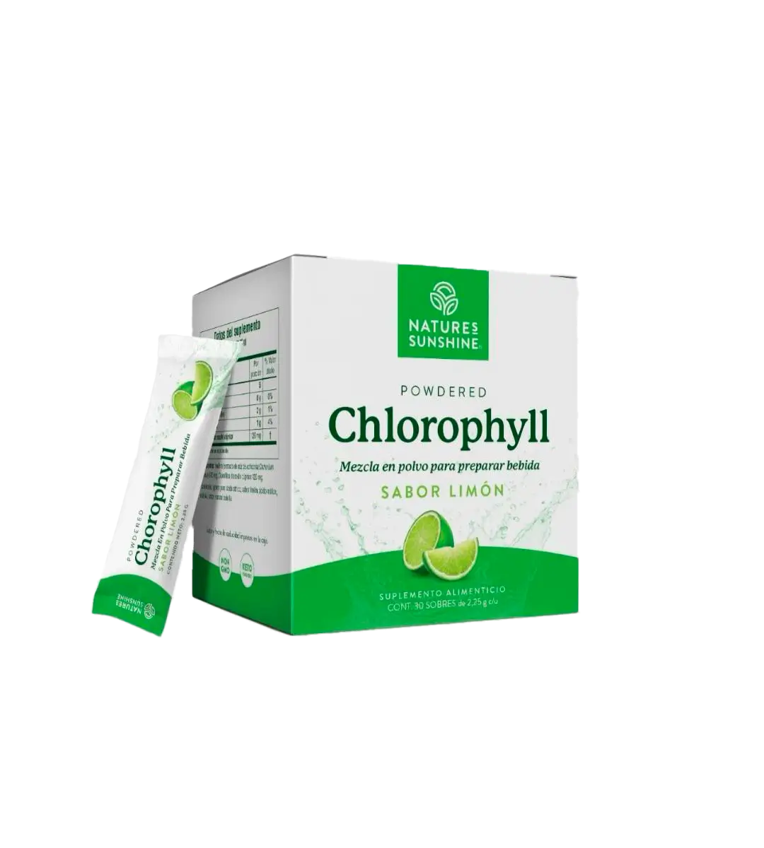 clorofila en polvo