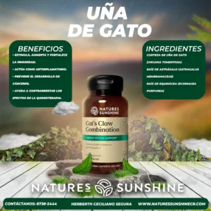 uña de gato natures sunshine