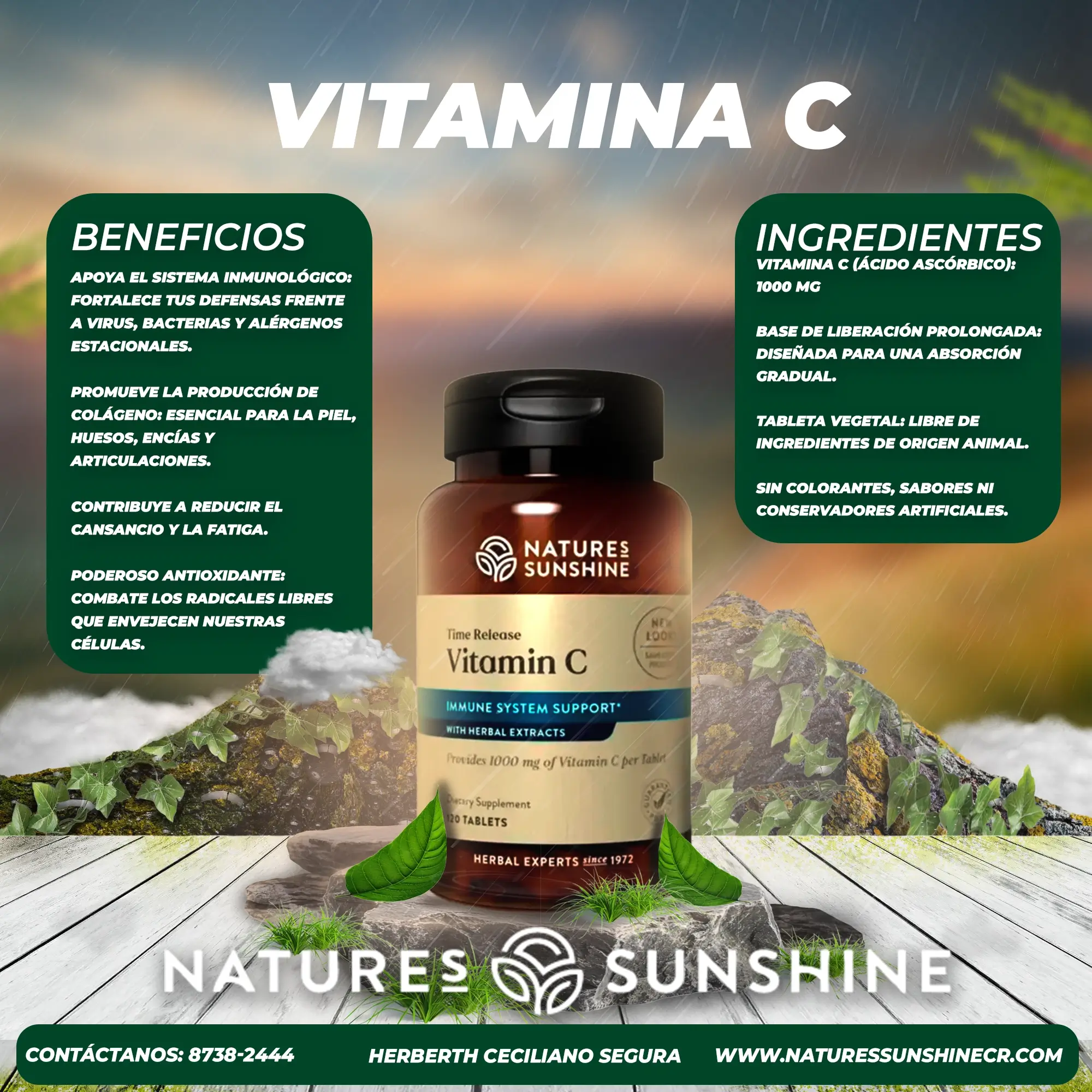 vitamina c nature's sunshine